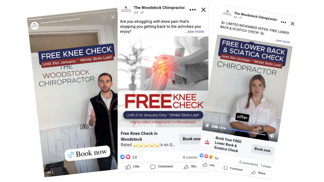 Woodstock Ad Examples